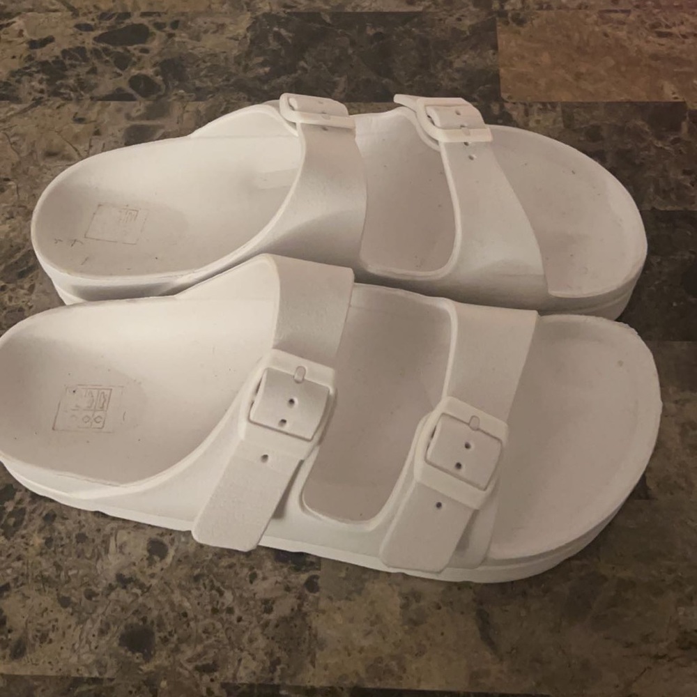 White Sandals